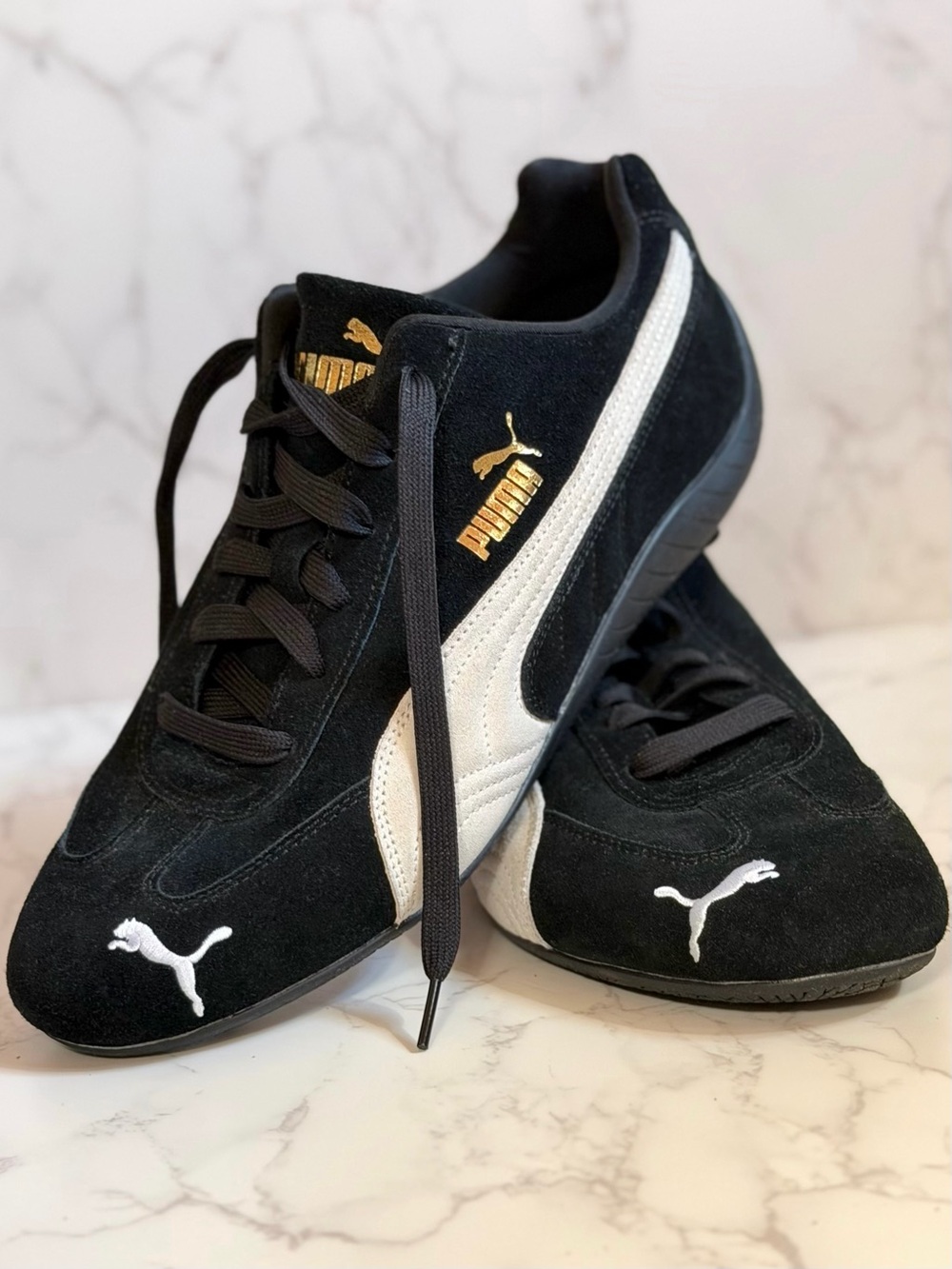 PUMA | ✨NWOT✨ Men's Speedcat OG Sneakers | Gold Logo | 12